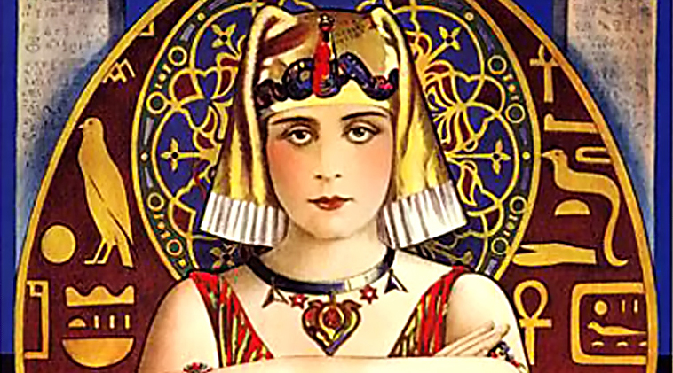 Póster de la película Cleopatra de 1917