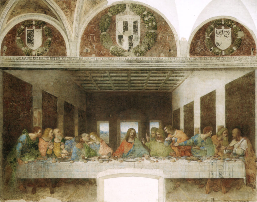 The Last Supper by Leonardo da Vinci - Convent of Santa Maria delle Grazie in Milan